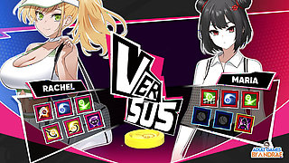 Ep13: Hentai Scenes with Margaret, Steffi and Maria - Academy Love Saga: Tennis Angels Ex