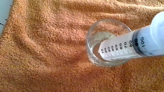 4 Syringes of 100 of white wine enema