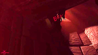 Frozen Anna sucks dicks and gets ass fucked