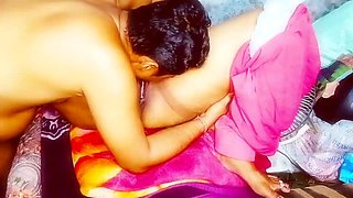 Step Sister Catches Step Brother Watching Porn - Makes Him Lick Her Wet Pussy - Young Indian Desi Sex