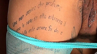 Tattooed Girl Gets Anal Creampie and Sucks Dick After