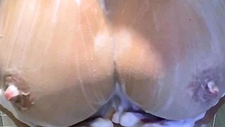 Great Big Boobs On Masturbating Redhead