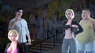 Anime step sister, bruder creampie, 3d family story