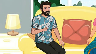 Desi Bhabhi Aur Pati Ka Dost Part 2