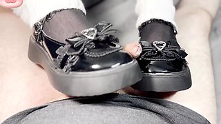 Kinky footjob amateur femdom porn