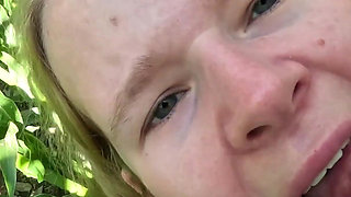 Cheap Teen Slut Gets Fuck and Facial in Cornfield