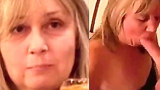 Porn Slut Wife Meets Stranger In HotelSucking off his Cock