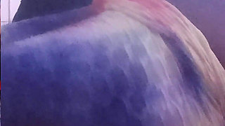 My Step Mother Asks Me for a Massage on Her Big Ass and I Can’t Resist, Spilling All My Semen Over Her Big Black Ass.