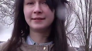 German Scout - Flexible Shy Girl Sweetie Plum Pickup and Fuck