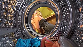 Sexy Marghot Gets Rough Anal Pounding in Laundry Room - 4K HD