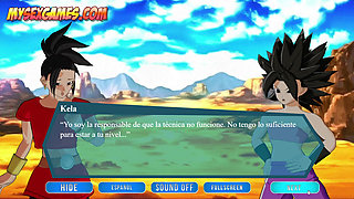 Dragon Ball Z Super Fuck Fusion - Caulifla and Kale's Fusion to Fuck Goku and Become Stronger