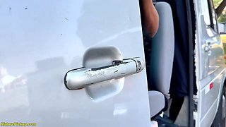 Big Clit Granny Gets Ass Destroyed In My Van