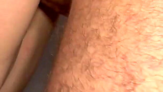 Young Stepmom Experienced What Extreme Squirting and Orgasm From My Cock Is, Stepson Cum on Her Ass