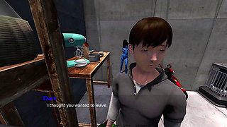 Titty Fucking a Ghost - Bound by Lust 3D Animated Game