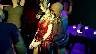 3D Animation - Beauty goddess 45