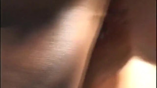 Black and white big anal party in the garden