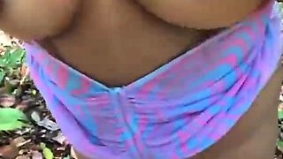Cumshot on big boobs for slut tit fucking in hd