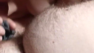 Jerking off Your Dick with Panties From a Korean MILF