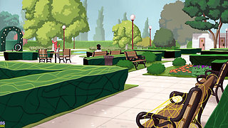 The Secret of the House #64: Fucking My MILF Landlady by the Pool - by Eroticgamesnc