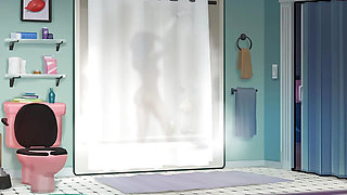 SUMMERTIME SAGA Part 311 - In The Office, Under the Shower By MissKitty2K
