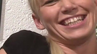Cute Blonde Teen From Germany Knows How to Please Her Pussy