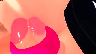Hentai chick enjoys anal sex at the gym