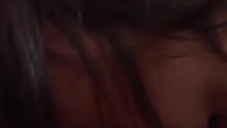 Small titted brunette takes BBC with pleasure