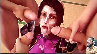 Luna Freya And Spider Man In Cum Covered Taki Shoves Tennis Ball In Her Ass While Sucking Cock Thigh Fuck
