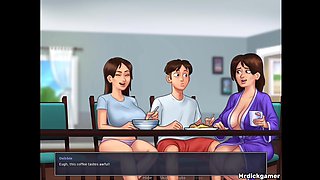 Summertime Saga I Fucked My Stepsisters While My Stepmom Was in Kitchen