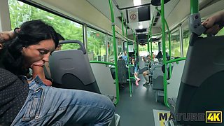 Mature4k. pound me in the bus! in front of everyone...