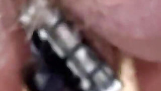 Shaving His Big Dick