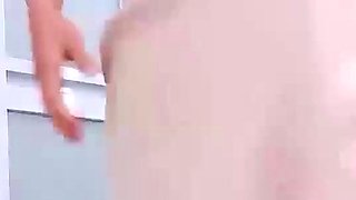 Close up teen foot worship