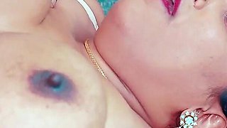 Desi Big Boobs Nurse Checking Penis of Her Patient