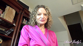 Your Horny Mature Stepaunt Tia Sucks Your Cock POV
