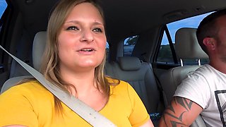 Sex-Parking-Lot! Lina Wants Sperm, Big-Ass Teen Fucked Without A Condom