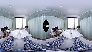 Tempting asian nurse VR exciting clip