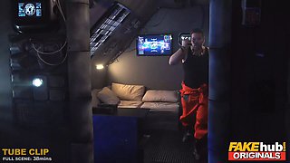 Fakehub - faux cab john cryogenically defrosted to fuck wonderful female space adventurer with Big Tits in her bootie and give her a huge facial cumshot