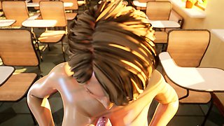 Private Anal Lesson 3D Futa Animation