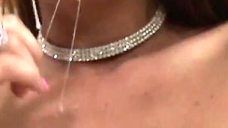 Sexy MILF after pool game plays with her friends' cocks