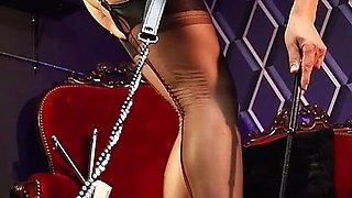 POV JOI: Release at My Nylon Feet, 3s Countdown - Mistress Julia
