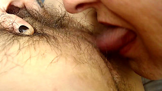 Extreme Closeup Big Pussy Lips Licking Orgasm Lesbian