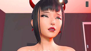 Animated hentai fun with hot cartoon characters in wild positions