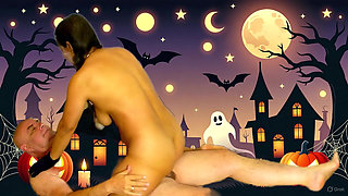 Hot Halloween Memories with Garabas and Olga