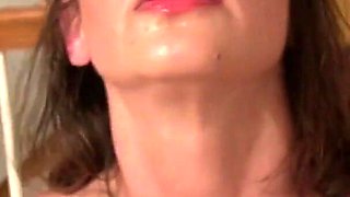 Horny MILF with Big Juicy Pussy Lips Loves to Workout Naked