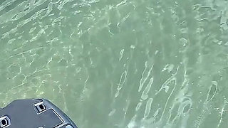 Sucking & Fucking My Jetski Instructor's Dick on the Beach