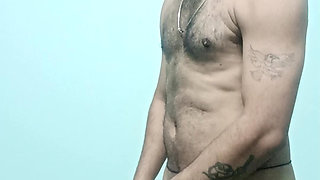 Indian desi Gay masterbation show with neighbour