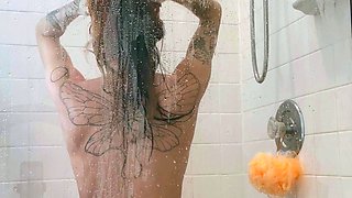 Great Big Boobs On Masturbating Redhead