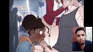 Sex on the bus Hentai - React Porn