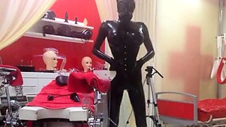 Kylie's Latex Webcam Show BDSM Fun in the Studio