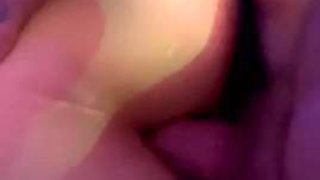 Thick throbbing cock pounds anal sluts ass rough